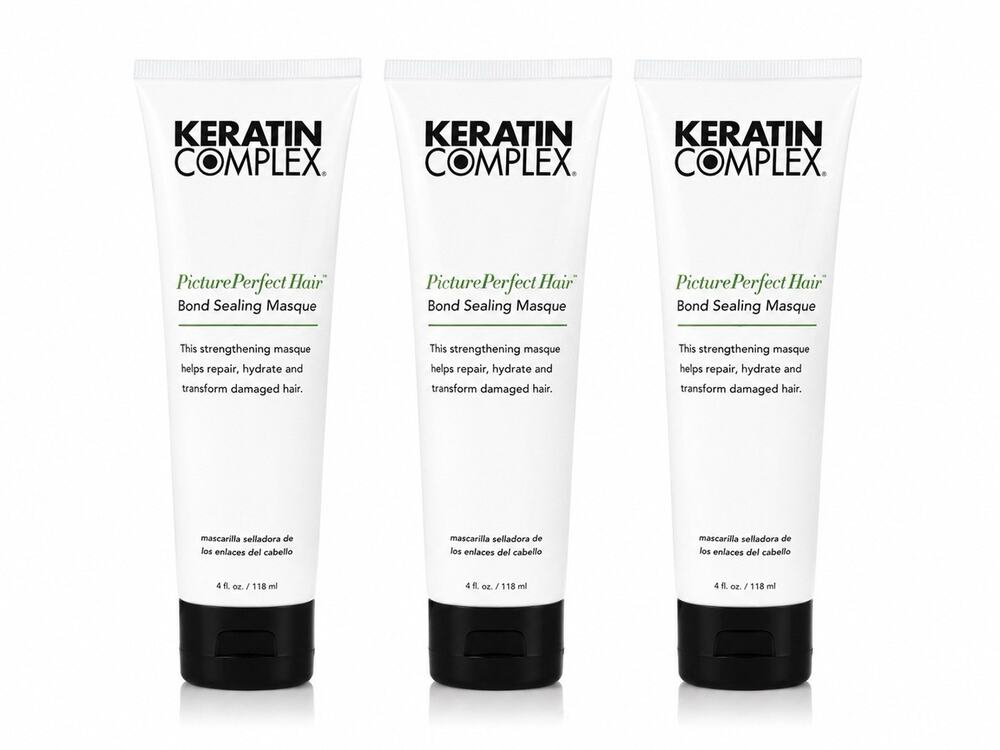 Keratin Complex Picture Perfect Hair Bond Sealing Masque 4 oz 118 ml 3 Pack
